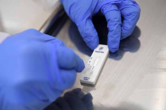 Russia Coronavirus Testing