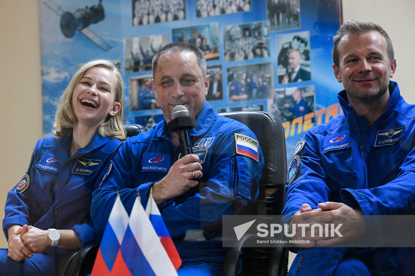 Kazakhstan Russia Space News Conference