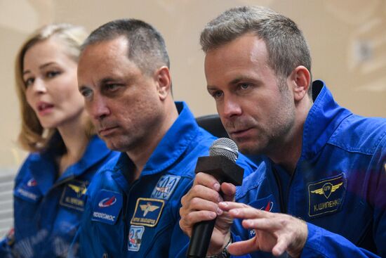 Kazakhstan Russia Space News Conference