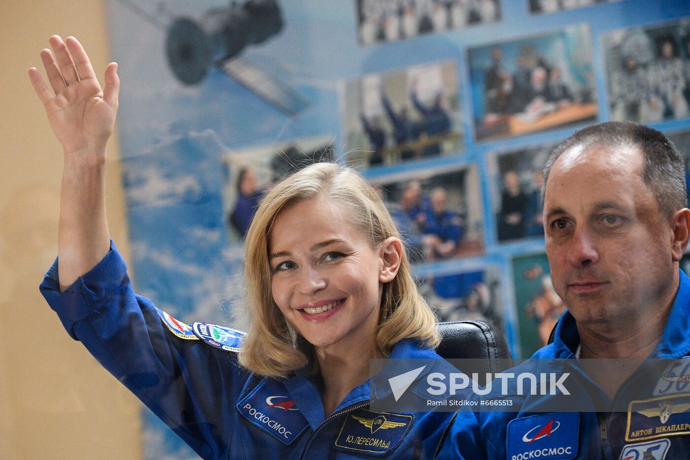 Kazakhstan Russia Space News Conference