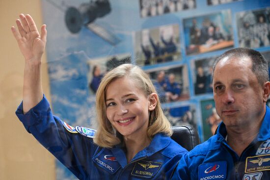 Kazakhstan Russia Space News Conference