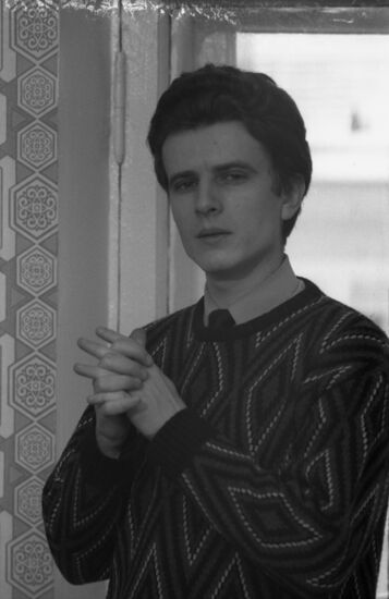 Shorthand typist Mikhail Shestov