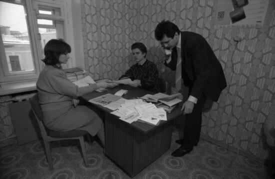 Stenographer Mikhail Shestakov