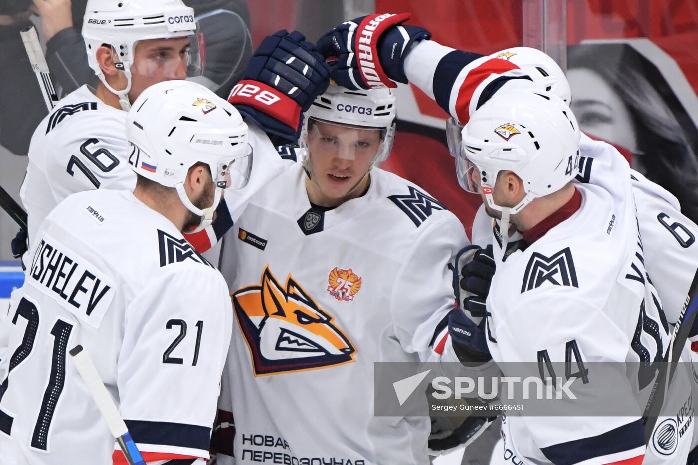 Russia Ice Hockey Kontinental League Spartak - Metallurg