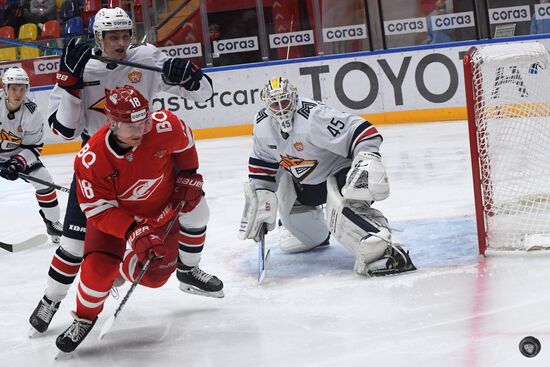 Russia Ice Hockey Kontinental League Spartak - Metallurg