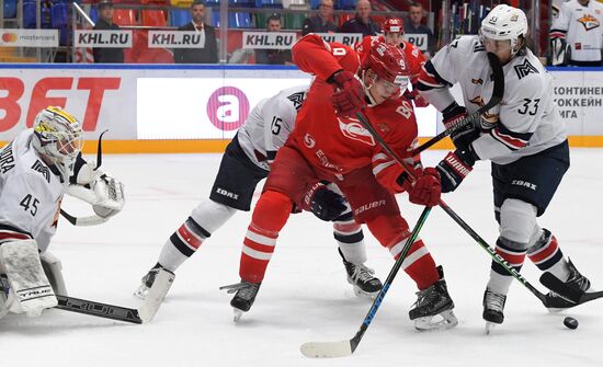 Russia Ice Hockey Kontinental League Spartak - Metallurg