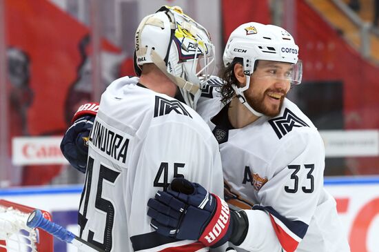 Russia Ice Hockey Kontinental League Spartak - Metallurg