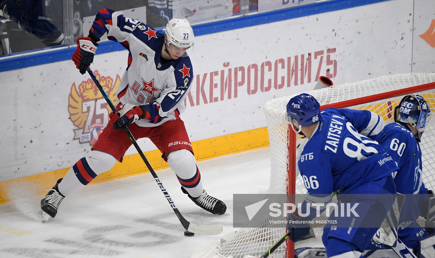 Russia Ice Hockey Kontinental League Dynamo - CSKA