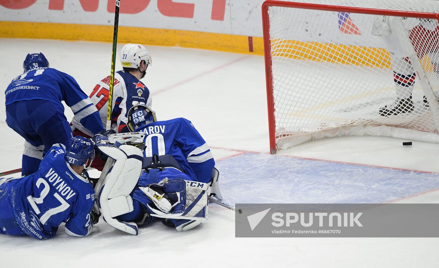 Russia Ice Hockey Kontinental League Dynamo - CSKA