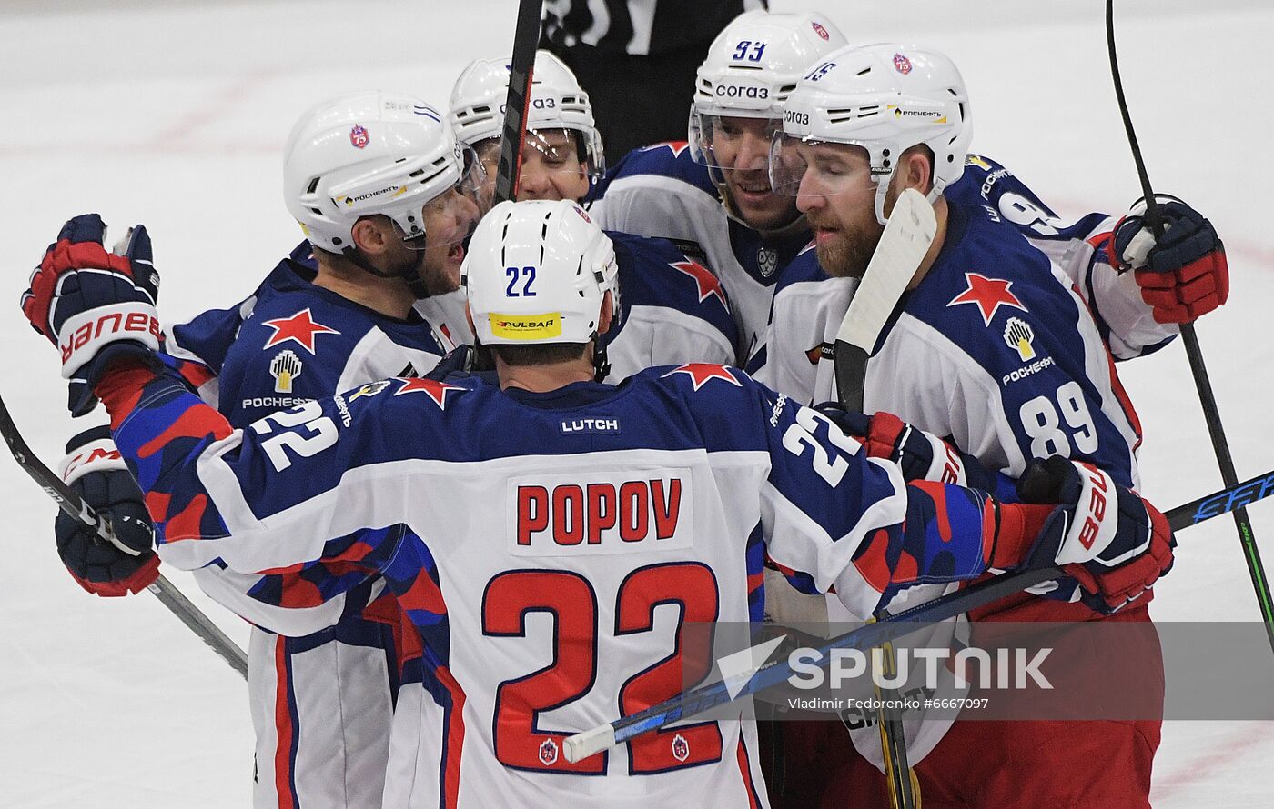 Russia Ice Hockey Kontinental League Dynamo - CSKA