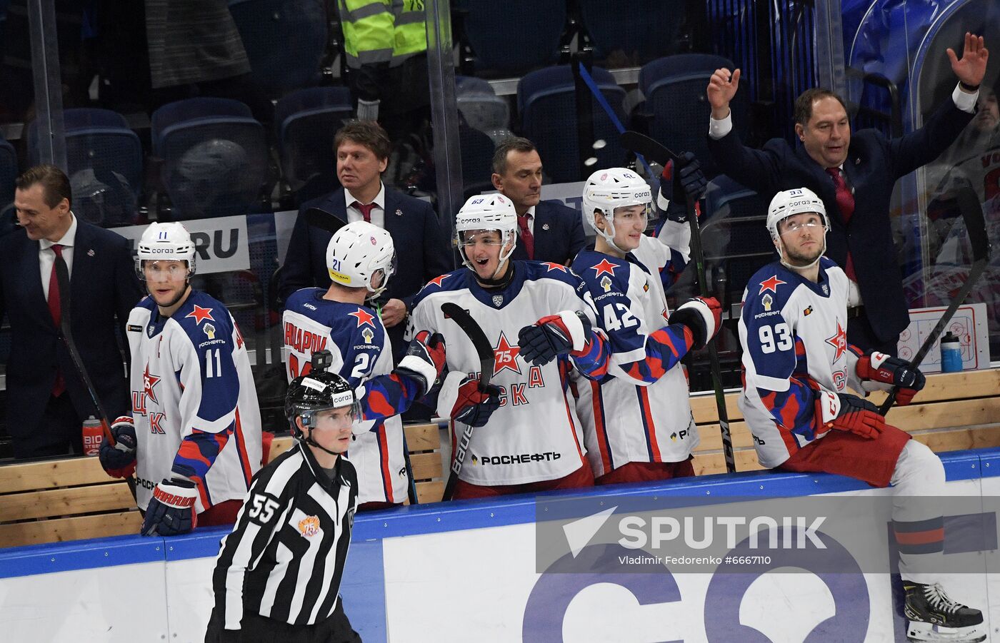 Russia Ice Hockey Kontinental League Dynamo - CSKA