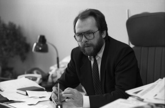 Moskovsky Komsomolets Editor-in-Chief Pavel Gusev