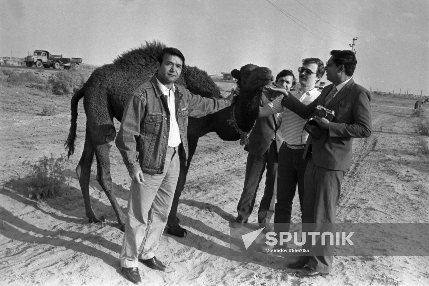 Sri Lankan playwright Dharmakirti in Turkmen SSR
