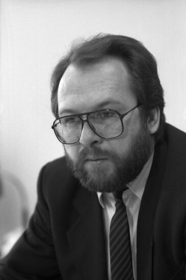 Moskovsky Komsomolets Editor-in-Chief Pavel Gusev