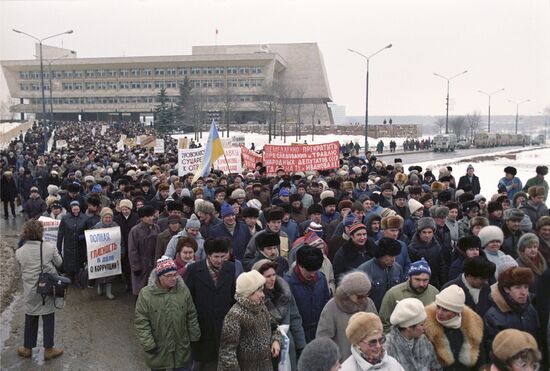 Zelenograd strike in support of Telman Gdlyan and Nikolai Ivanov