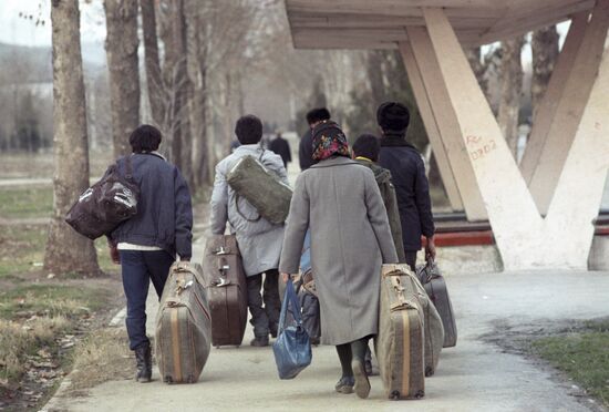 Conflict in Dushanbe, 1990