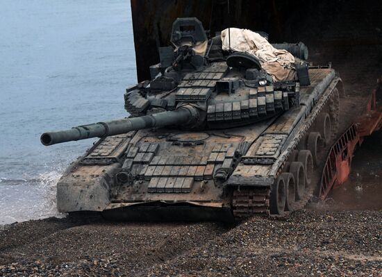 Russia Naval Drills