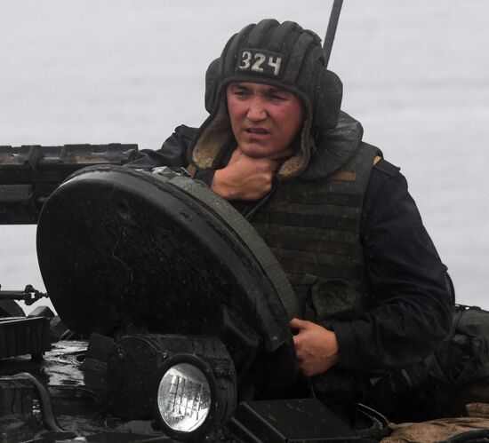 Russia Naval Drills