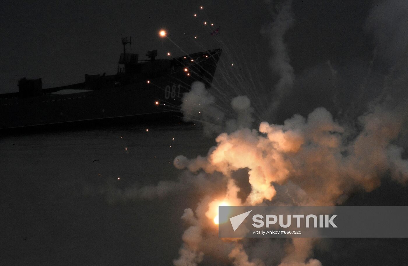 Russia Naval Drills