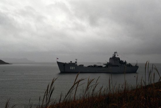 Russia Naval Drills