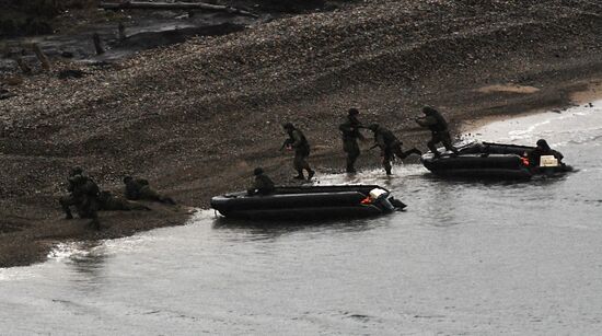 Russia Naval Drills