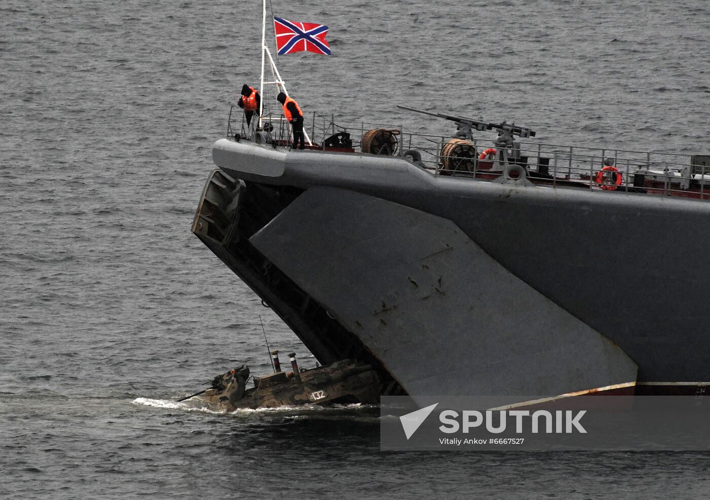 Russia Naval Drills