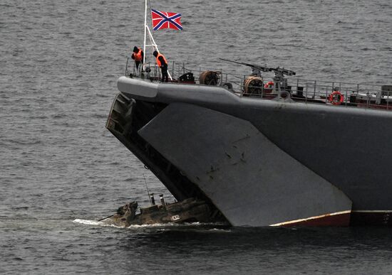 Russia Naval Drills