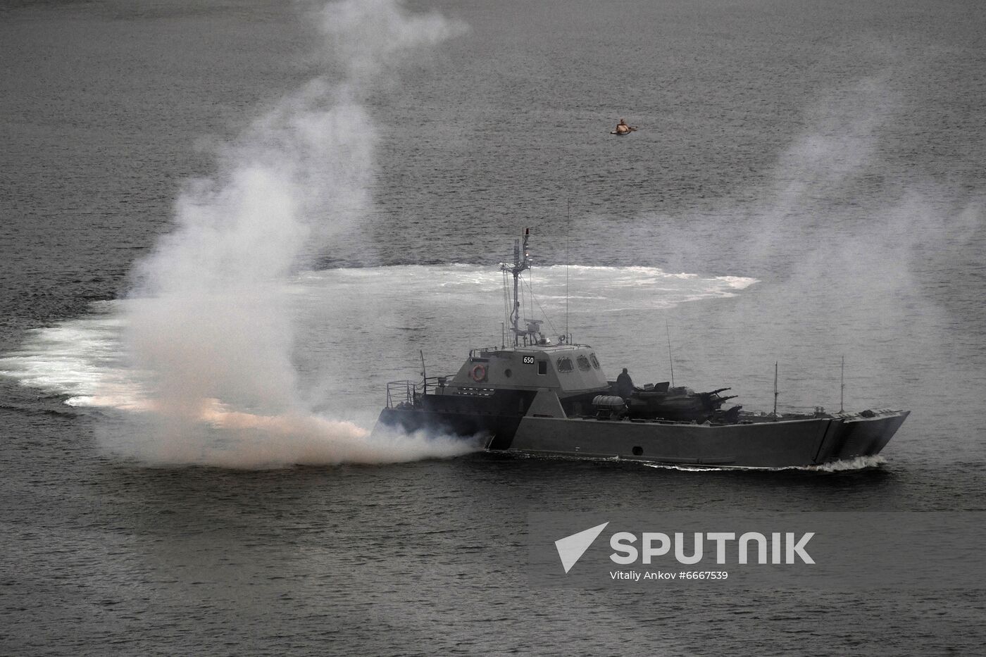 Russia Naval Drills