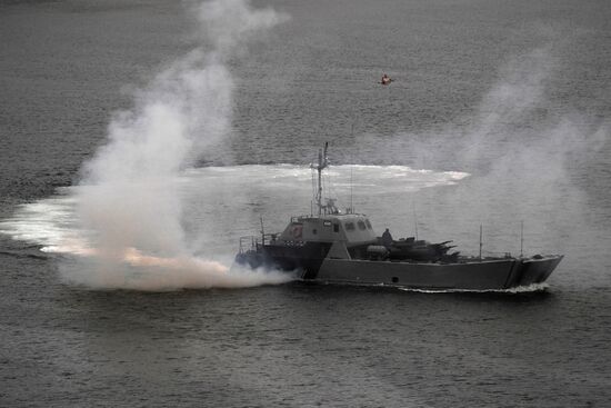 Russia Naval Drills