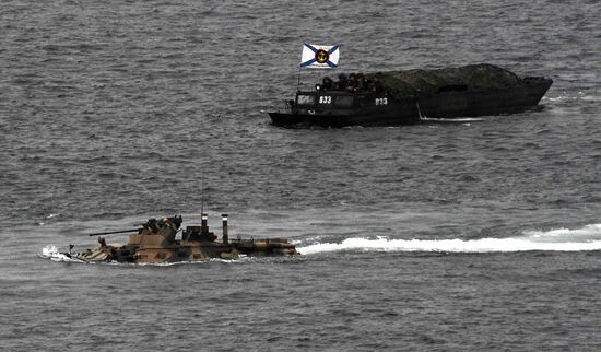 Russia Naval Drills