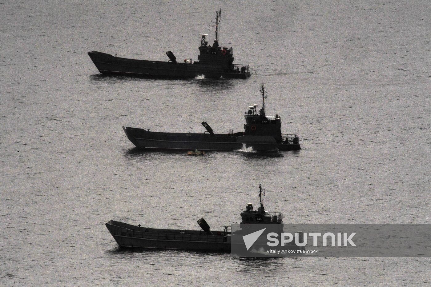 Russia Naval Drills