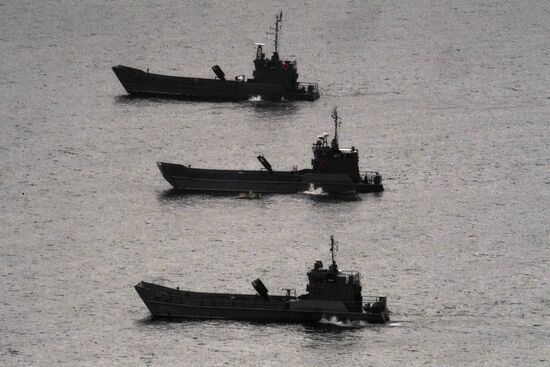 Russia Naval Drills