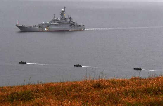 Russia Naval Drills