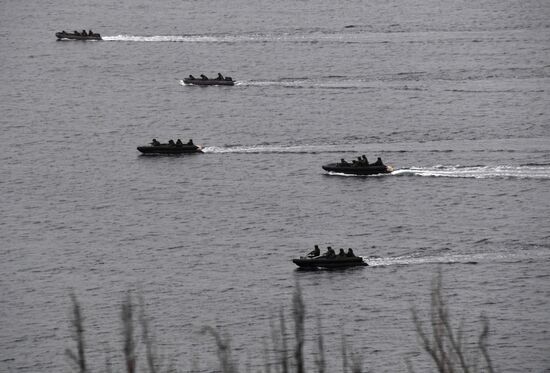 Russia Naval Drills