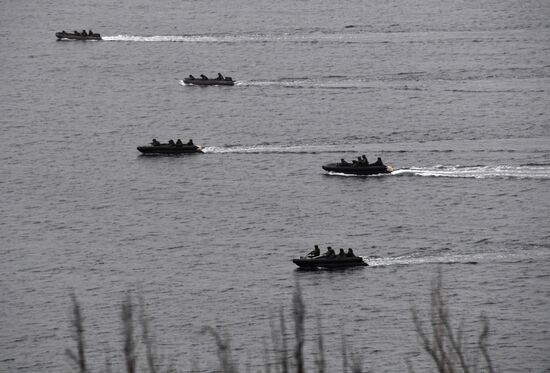Russia Naval Drills