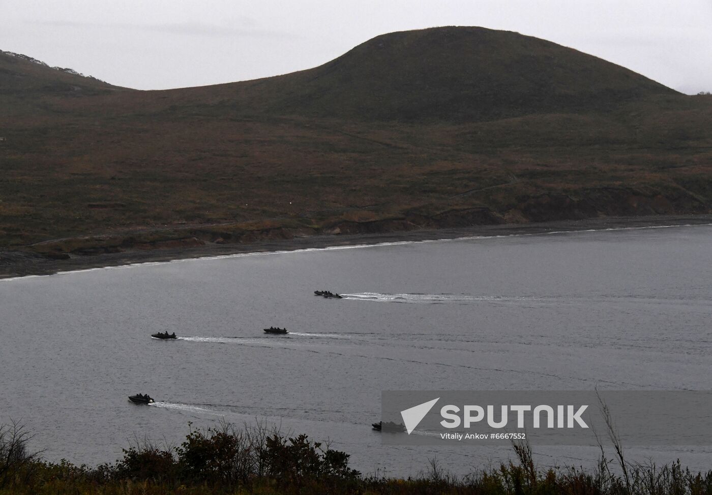 Russia Naval Drills