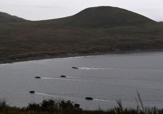 Russia Naval Drills