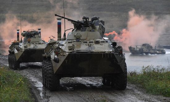 Russia Naval Drills