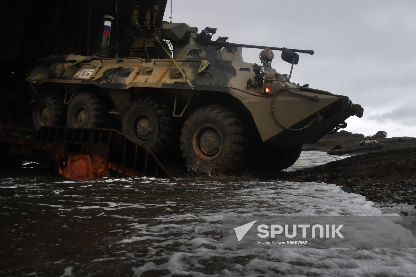 Russia Naval Drills