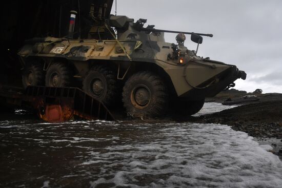 Russia Naval Drills