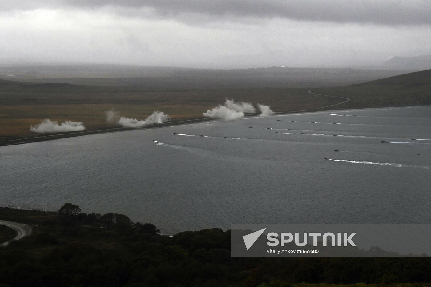 Russia Naval Drills