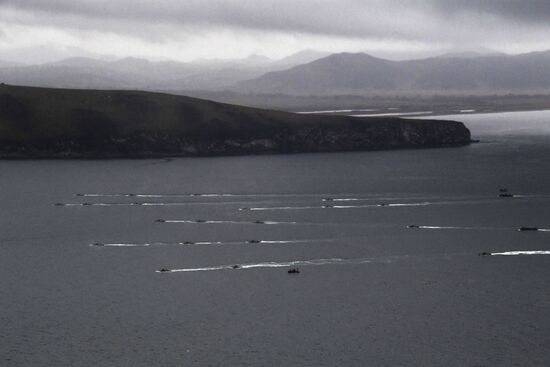 Russia Naval Drills