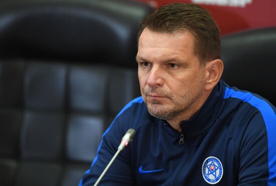 Russia Soccer 2022 World Cup Qualifiers Slovakia Training