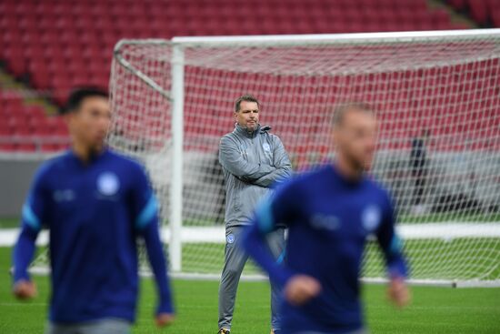 Russia Soccer 2022 World Cup Qualifiers Slovakia Training