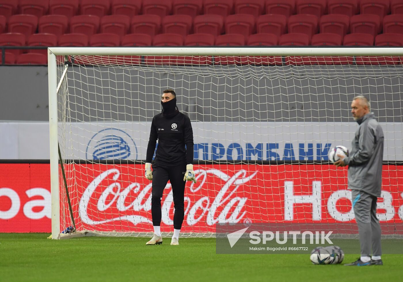 Russia Soccer 2022 World Cup Qualifiers Slovakia Training