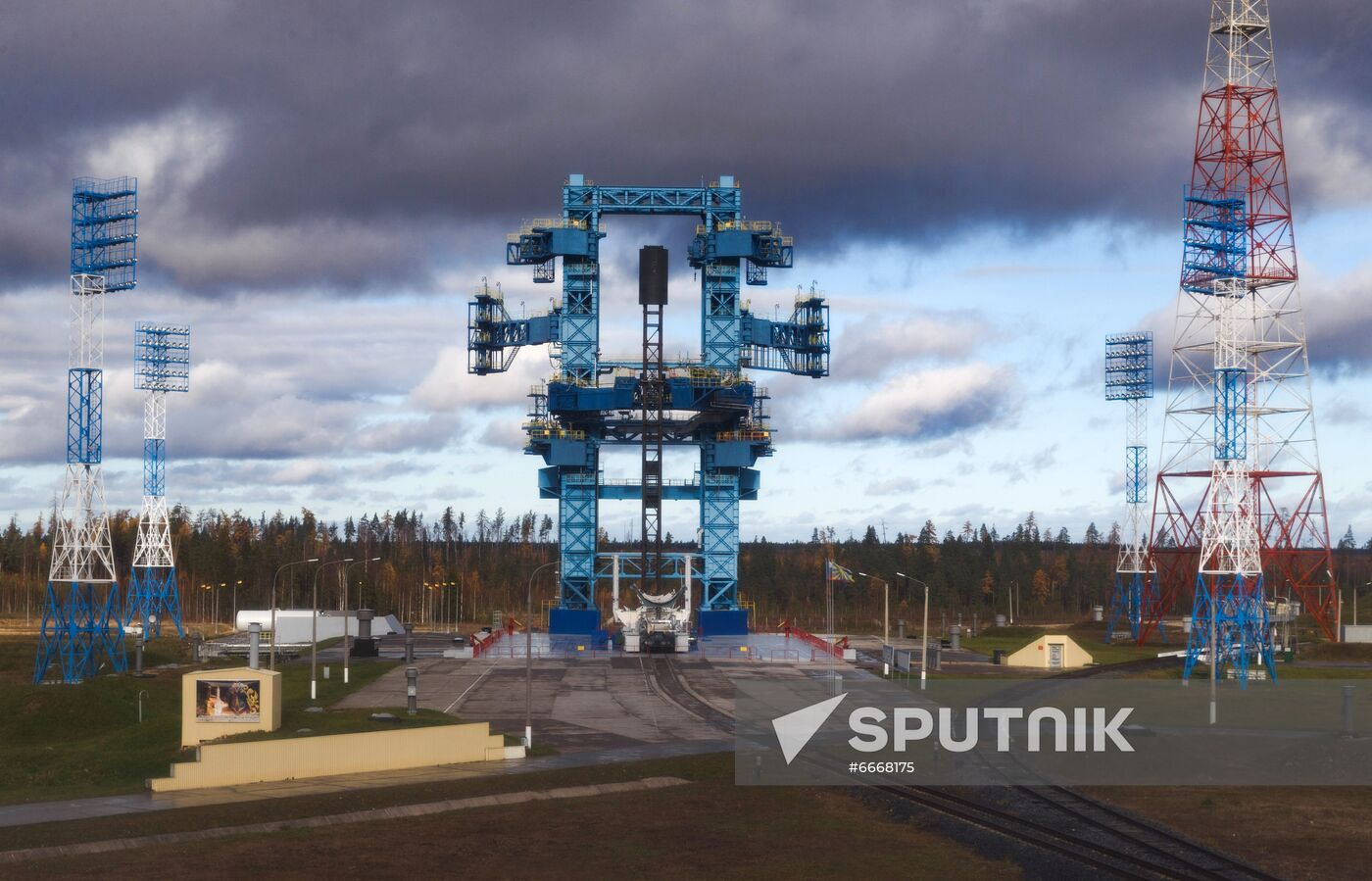 Russia Defence Plesetsk Cosmodrome
