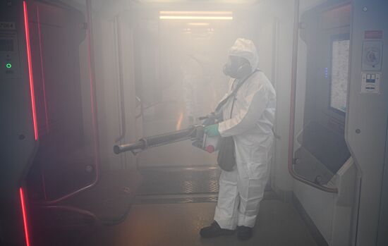 Russia Coronavirus Disinfection