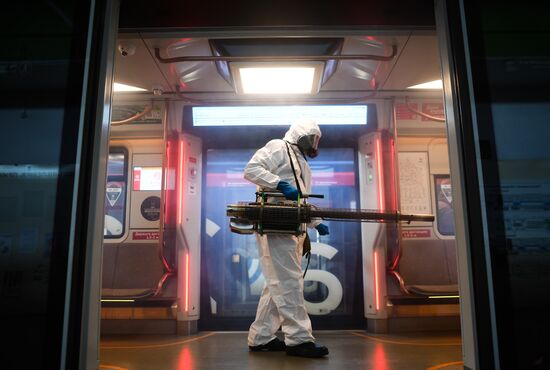 Russia Coronavirus Disinfection