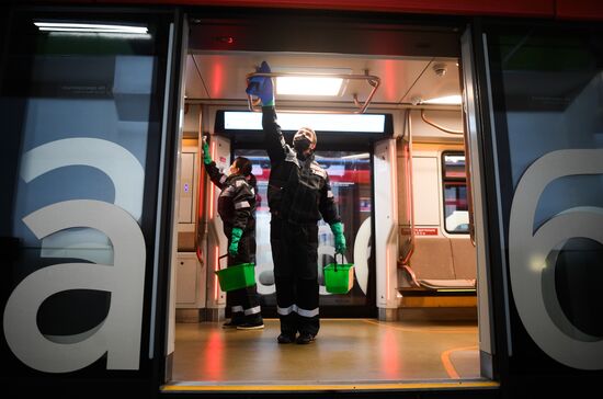 Russia Coronavirus Disinfection