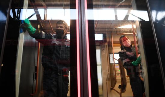 Russia Coronavirus Disinfection